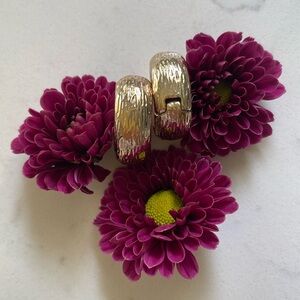 Banana Republic Golden hoops